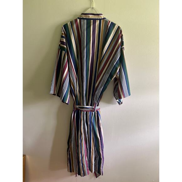 Vtg McGregor men’s house coat robe striped belted 
Lightweight one size - Picture 4 of 4